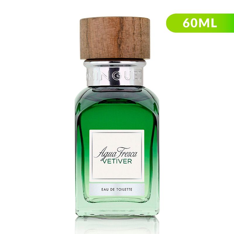ADOLFO DOMINGUEZ - Perfume Hombre Adolfo Domínguez Aguas Frescas Vetiver 60 ml EDT
