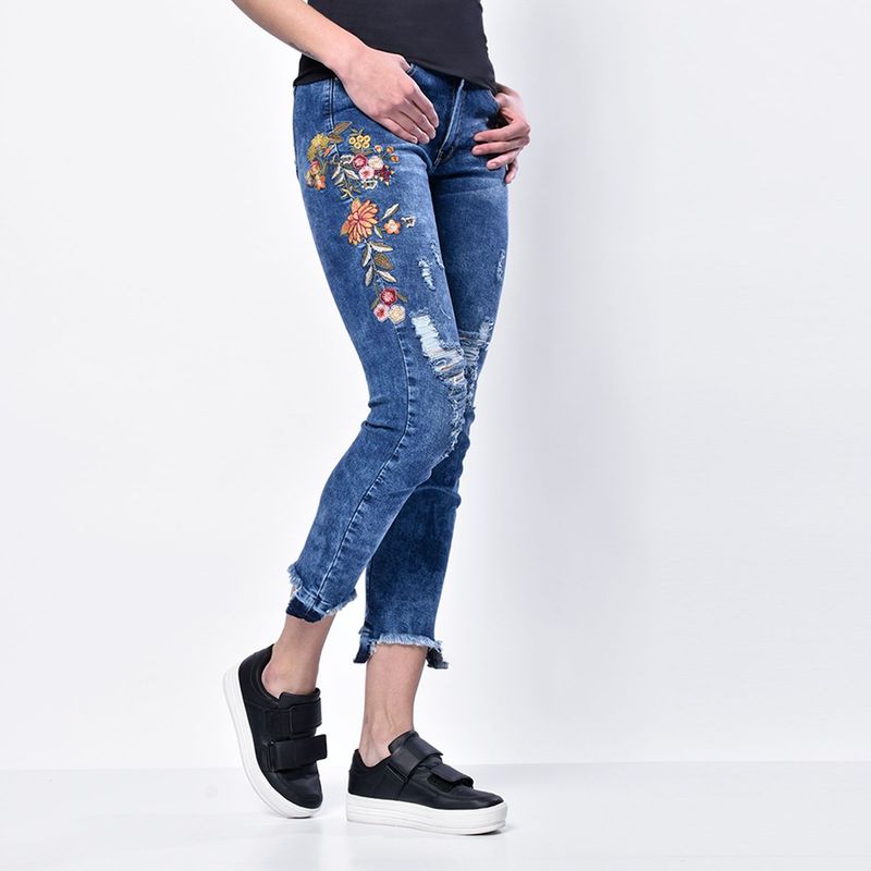 DENIMLAB - Jean Bordado