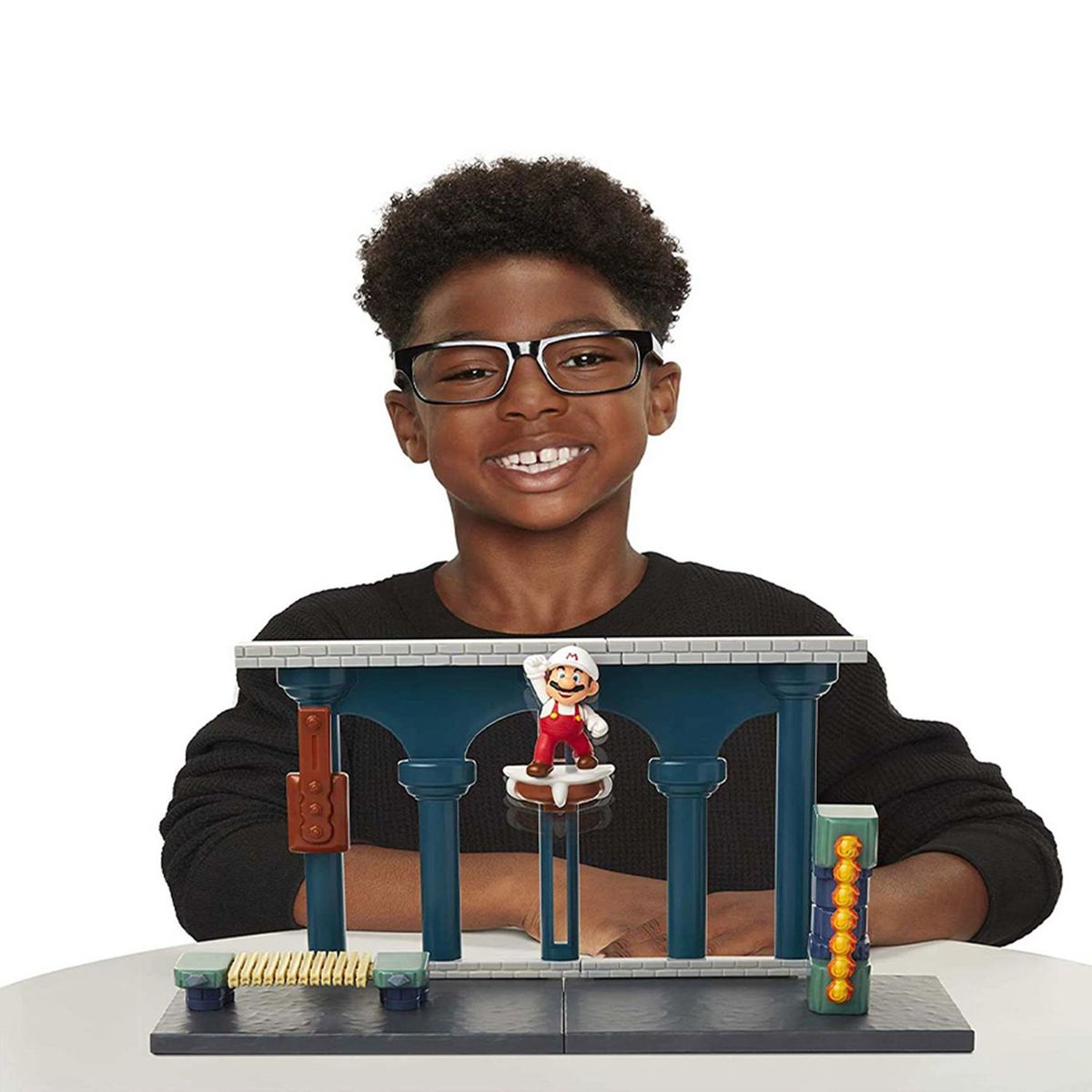 NINTENDO - Nintendo Super Mario Set De Juego Castillo De Lava