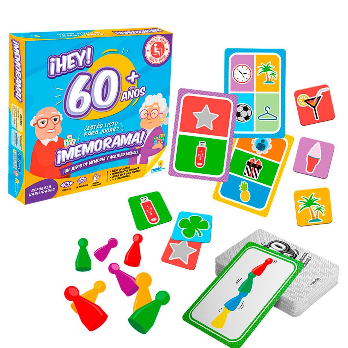 RONDA - Juego de mesa Memorama 