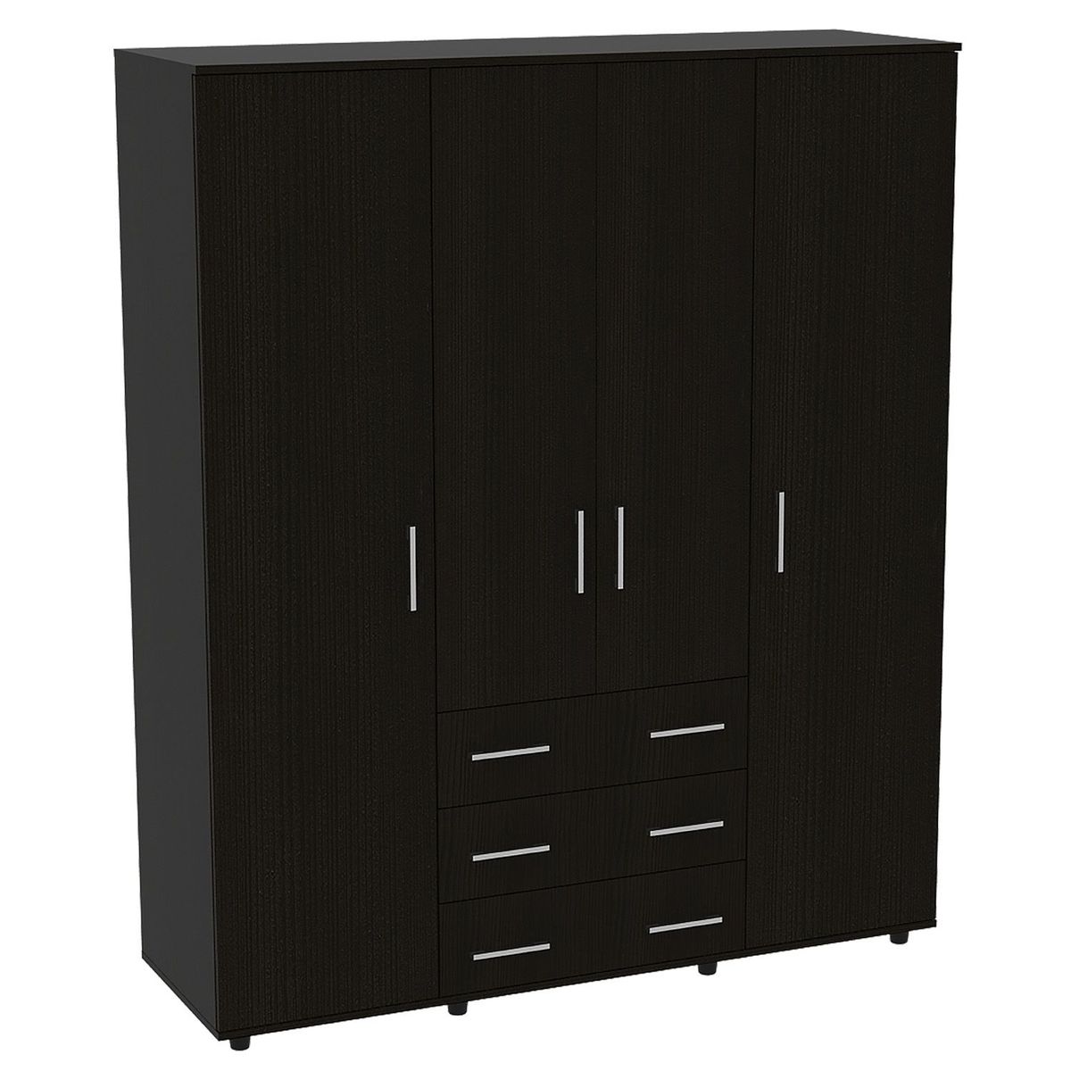 RTA DESIGN - Closet Moderno en Madera 4 Puertas 3 Cajones 179 x 150 x 49 cm RTA Design  - Mueble