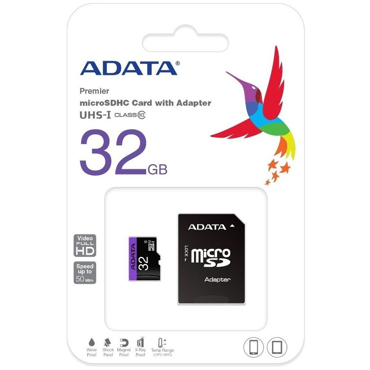 ADATA - Memoria Micro SD 32GB Clase 10