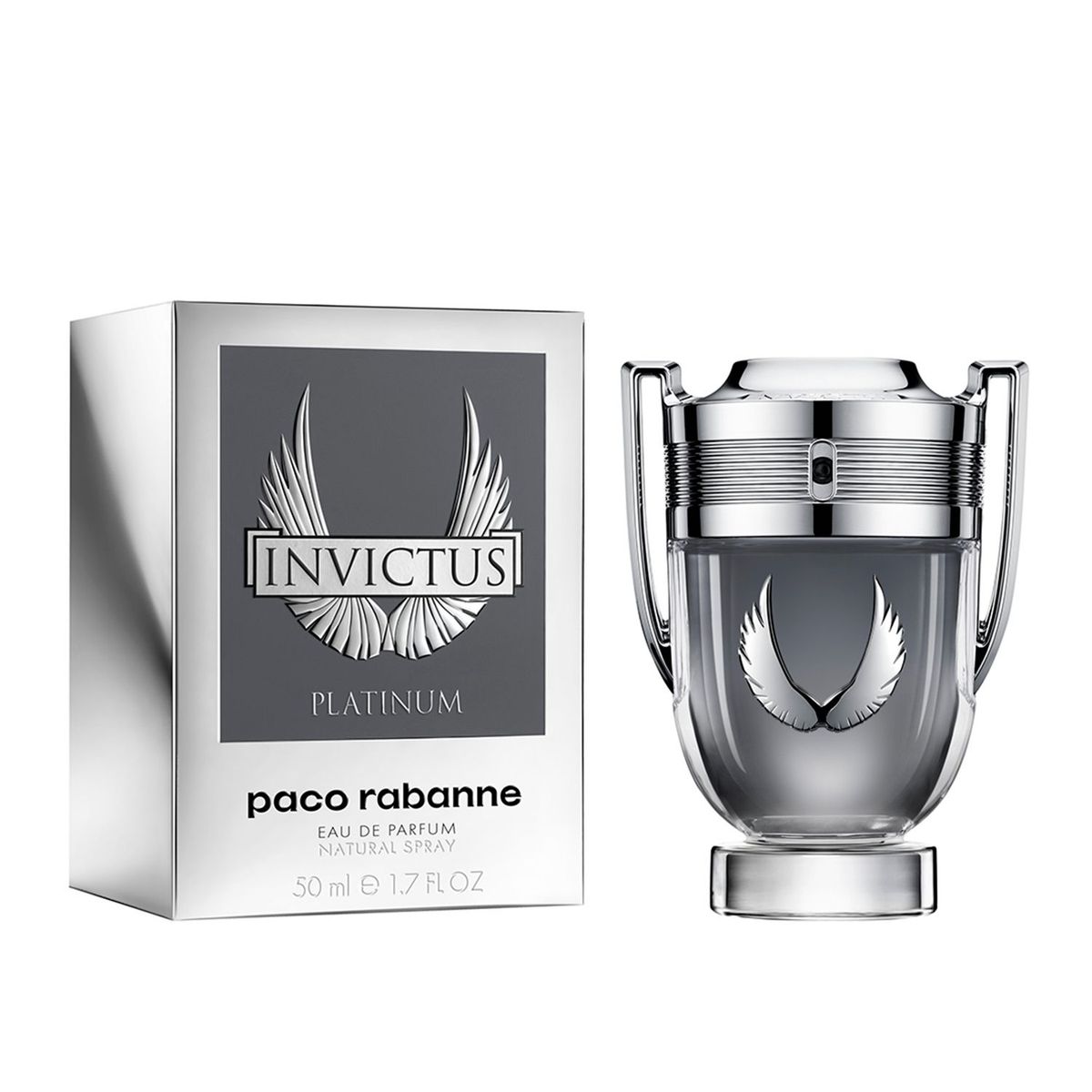 RABANNE - Perfume Hombre Rabanne Invictus Platinum 50 ml Eau de parfum 