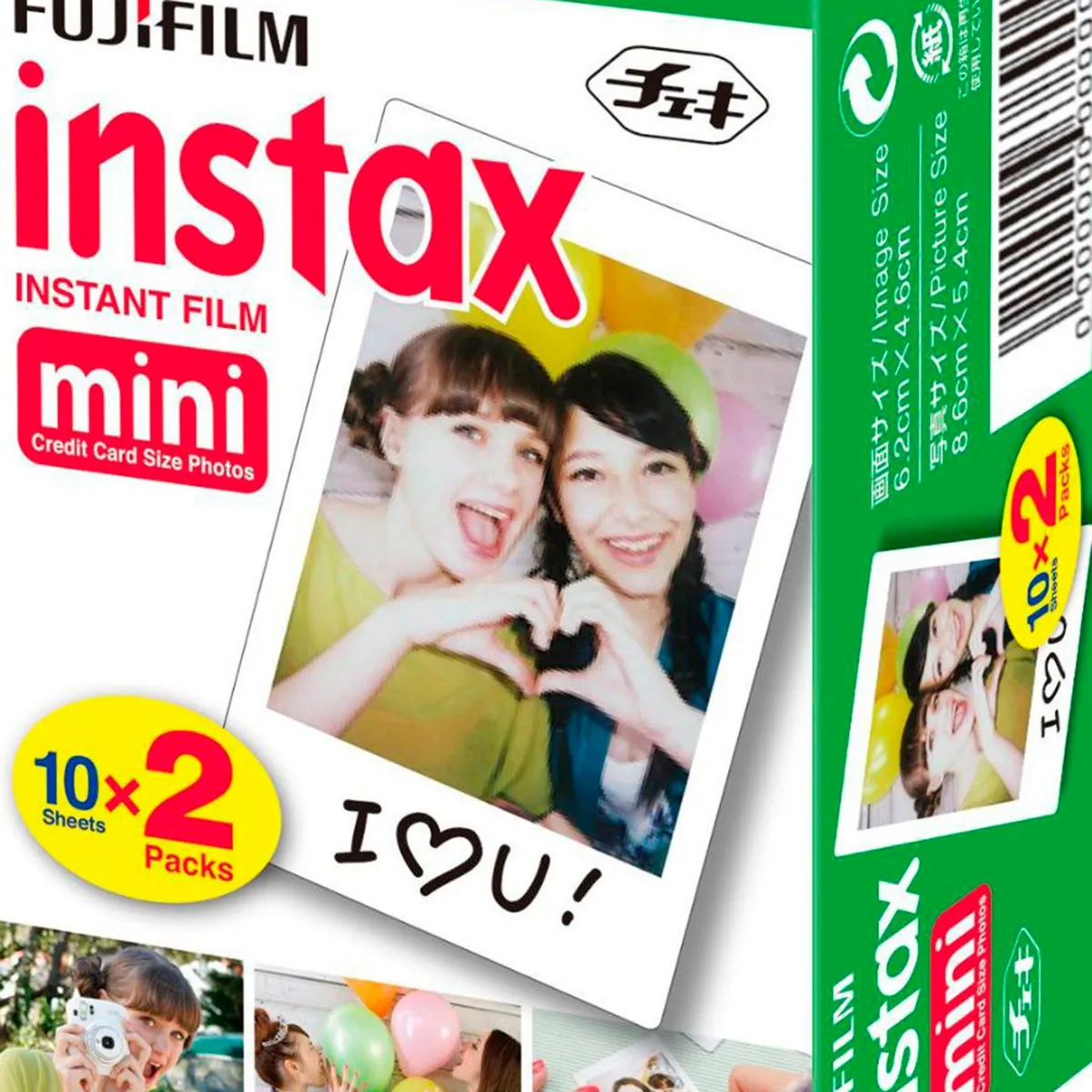 FUJIFILM - Papel Fotográfico INSTAX X20