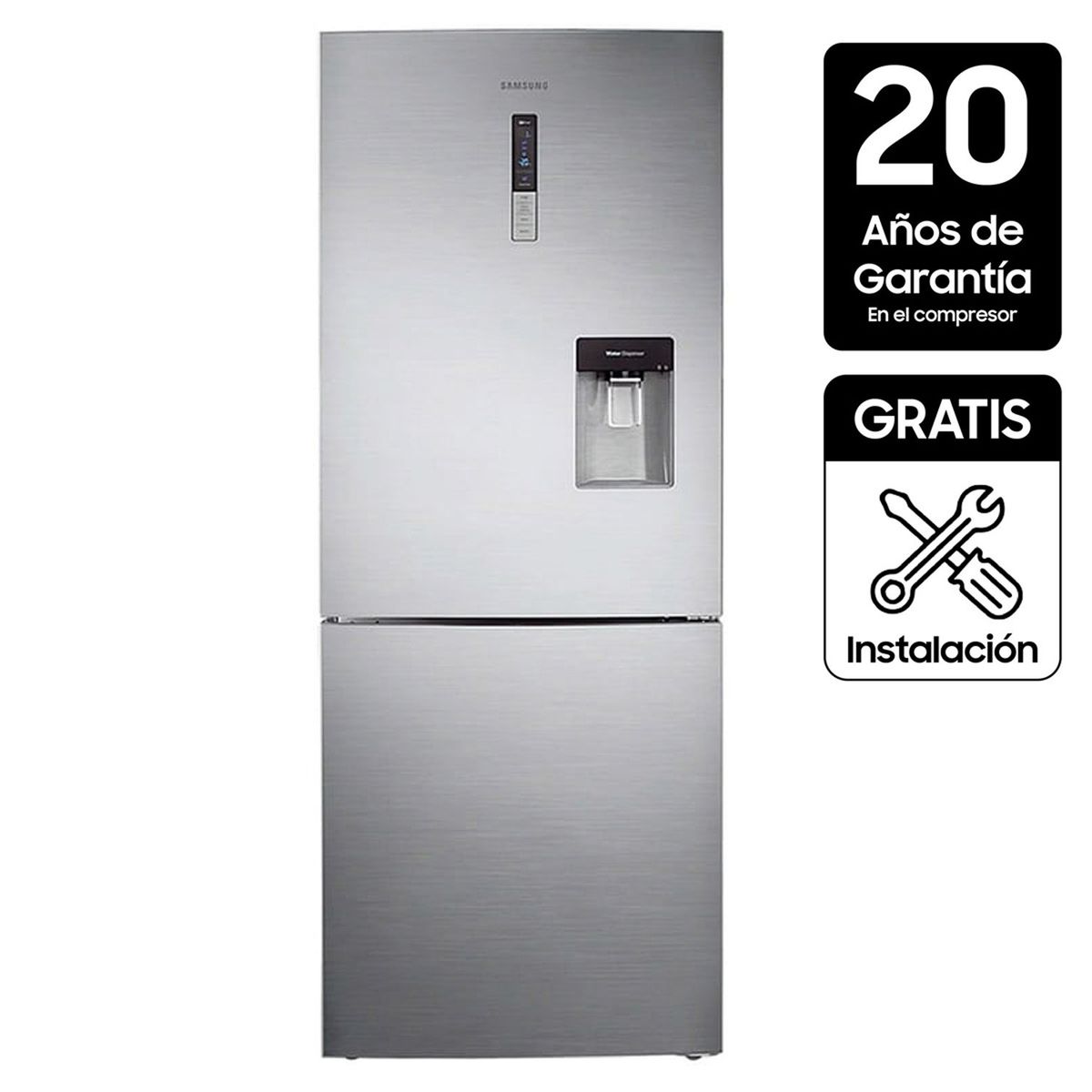 SAMSUNG - Nevera Samsung Congelador Inferior No Frost 458 lt RL4363SBAS8/CL
