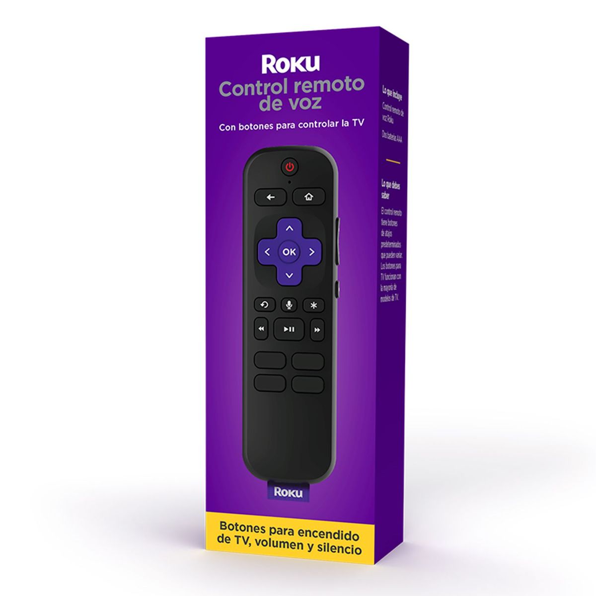 ROKU - Control Remoto por Voz de Roku