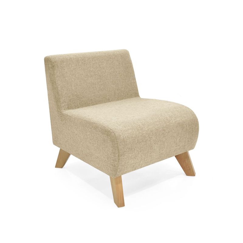 MICA - Poltrona Moderna en Poliéster Taniz 65 x 60 x 70 cm Mica