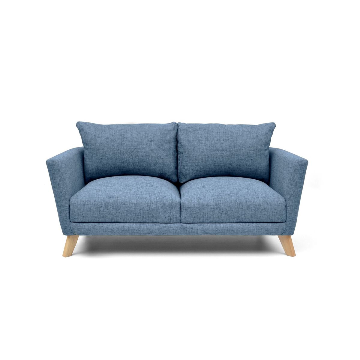 MICA - Sofá Moderno en Poliéster 2 Puestos Túnez 170 x 90 x 80 cm Mica