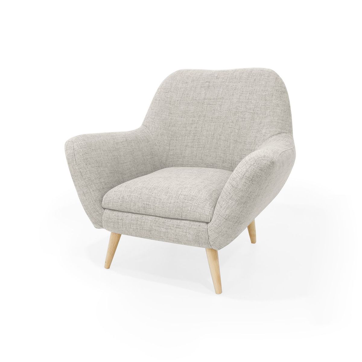 MICA - Poltrona Moderna en Poliéster Colima 74 x 84 x 78 cm Mica