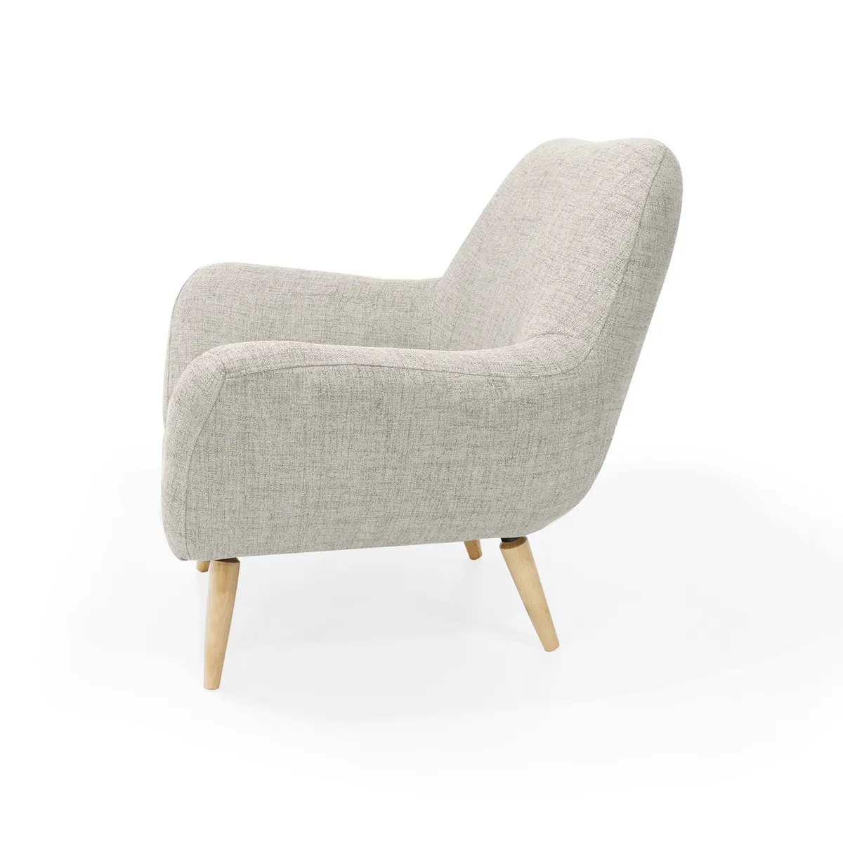 MICA - Poltrona Moderna en Poliéster Colima 74 x 84 x 78 cm Mica