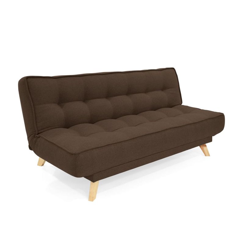 MICA - Sofá Cama Moderno en Poliéster 3 Puestos Ghana 180 x 84 x 90 cm Mica