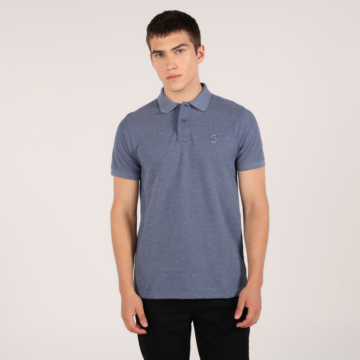 BEARCLIFF - Camiseta polo Hombre Manga corta de Algodón Bearcliff