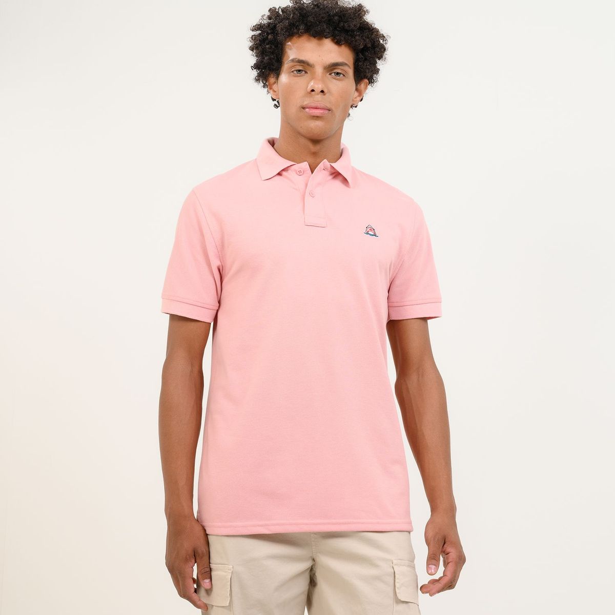 BEARCLIFF - Camiseta polo Hombre Manga corta de Algodón Bearcliff