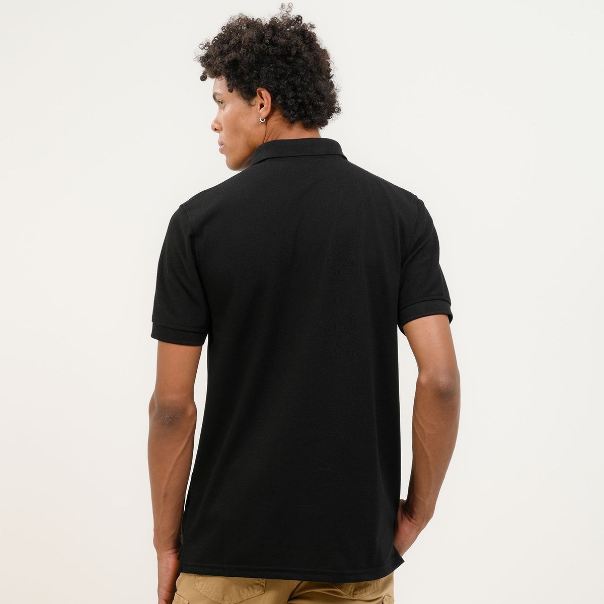 BEARCLIFF - Camiseta polo Hombre Manga corta de Algodón Bearcliff