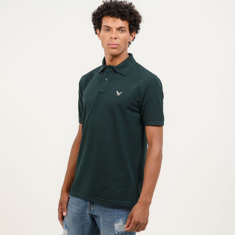 BEARCLIFF - Camiseta polo Hombre Manga corta de Algodón Bearcliff