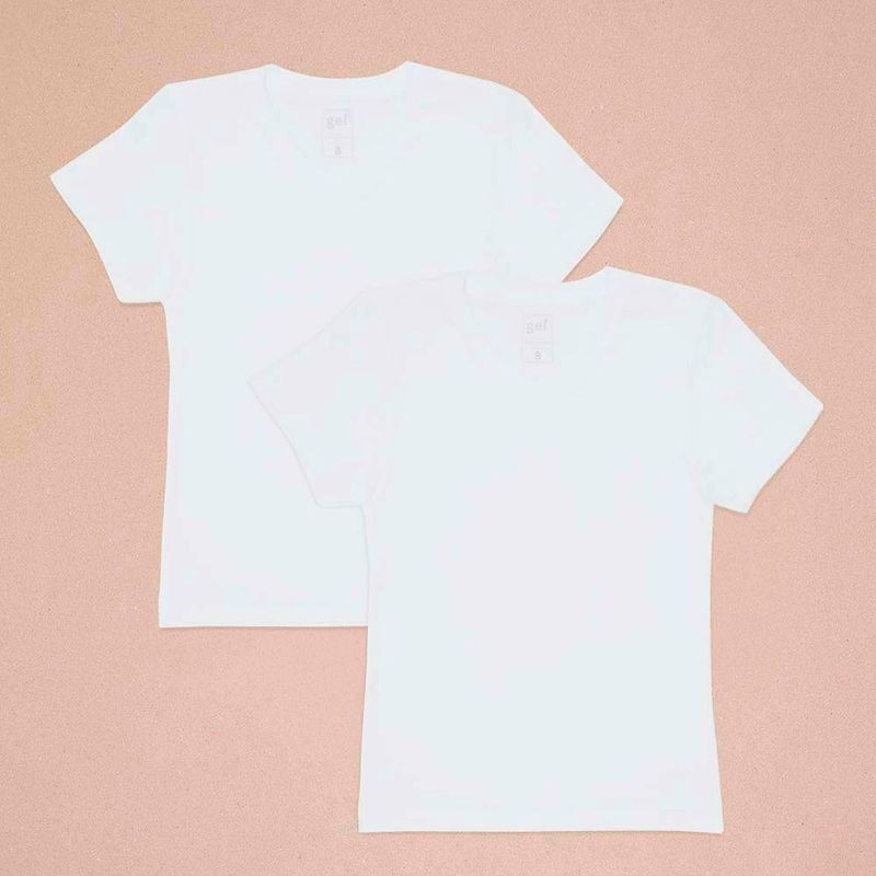  - Camisetas de ropa interior Niño Pack de 2 GEF