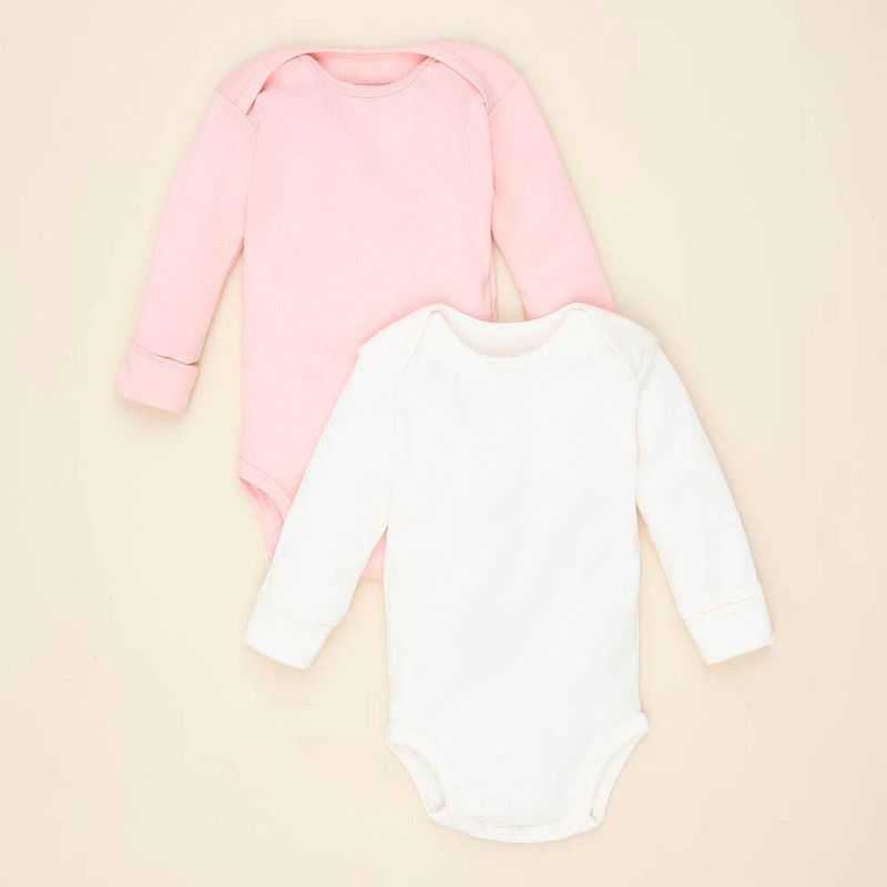 BABY FRESH - Body Bebé niña Pack x3 Algodón Baby Fresh
