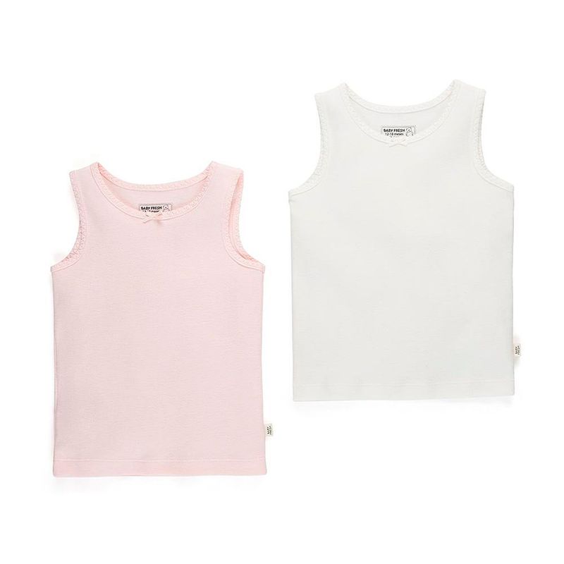 BABY FRESH - Esqueletos Bebé niña Pack de 2 Algodón Baby Fresh