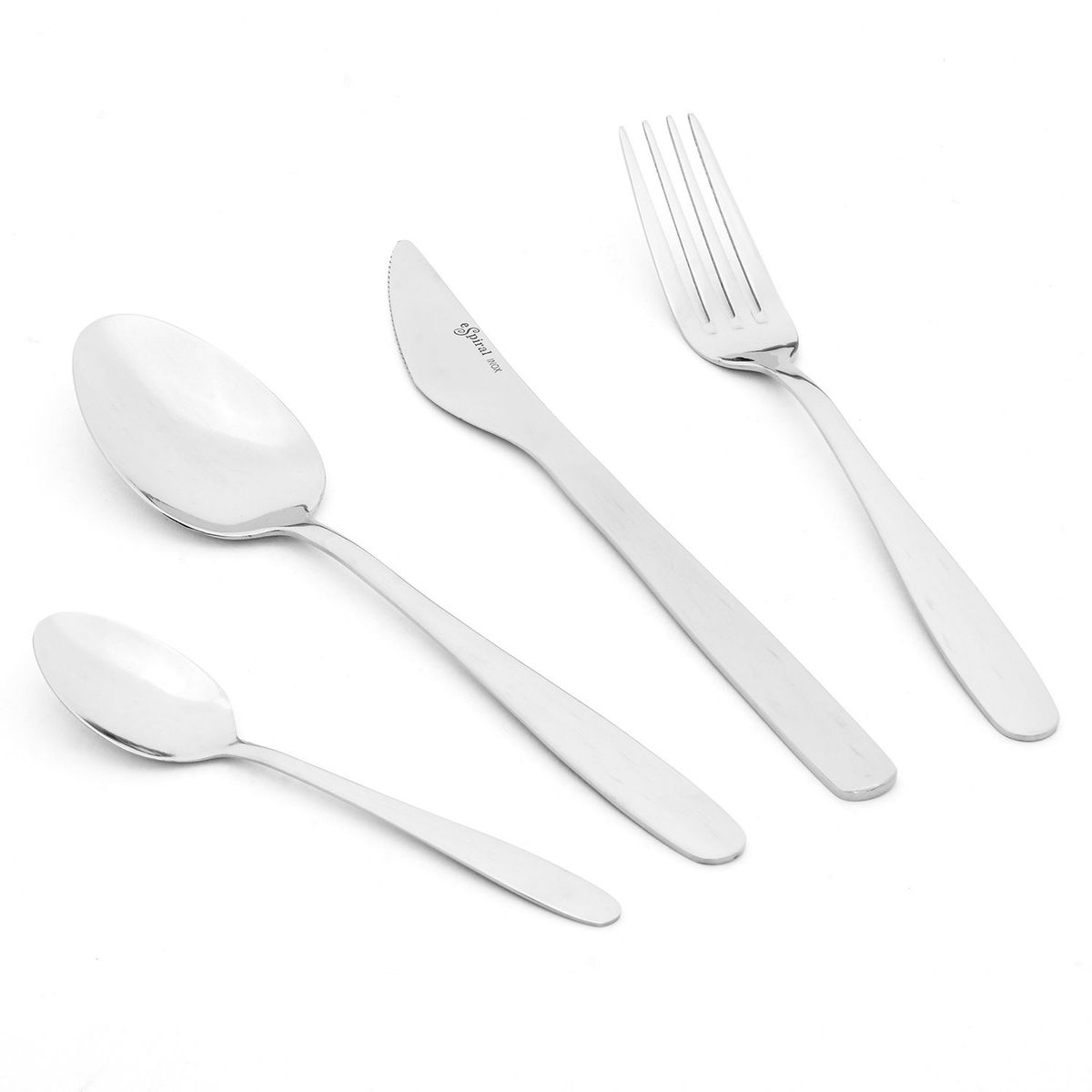 ESPIRAL - Juego de Cubiertos 16 Piezas