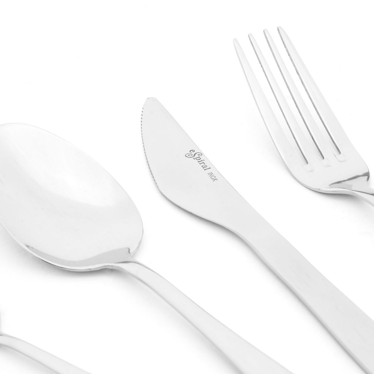 ESPIRAL - Juego de Cubiertos 16 Piezas