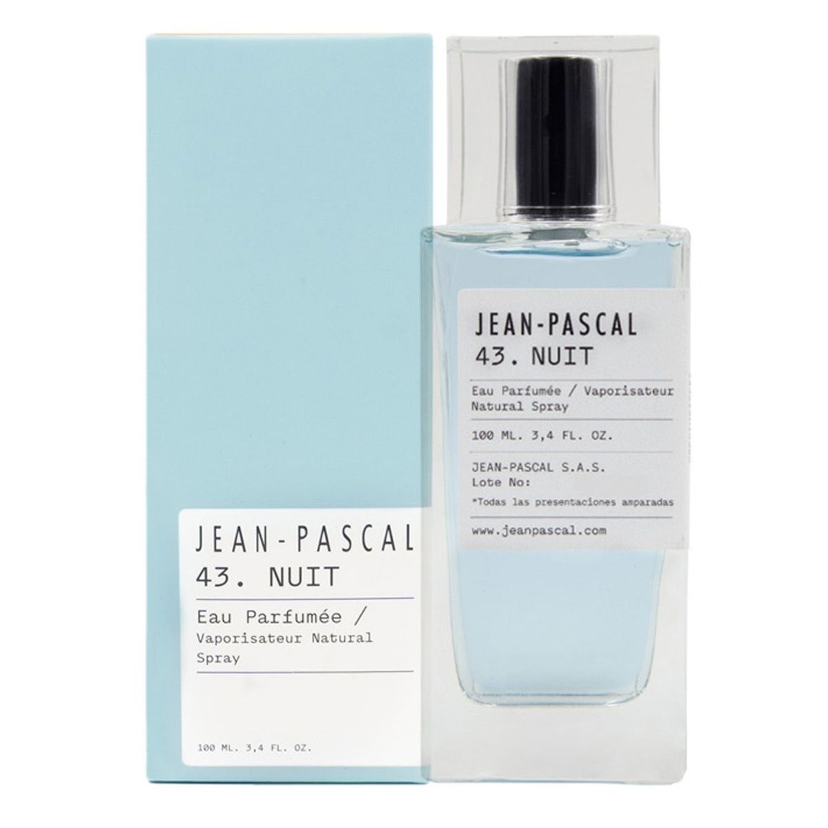 JEAN PASCAL -  Perfume Nuit 43 Eau Parfumée 3.4 Onz