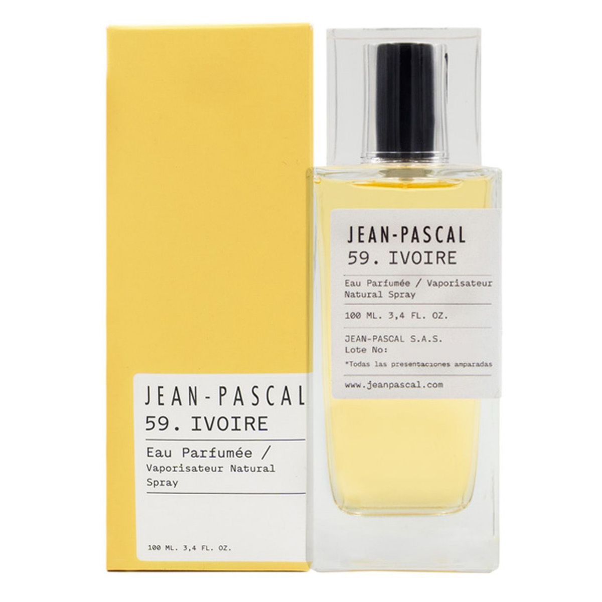 JEAN PASCAL -  Perfume Ivoire 59 Eau Parfumé 3.4 Onz