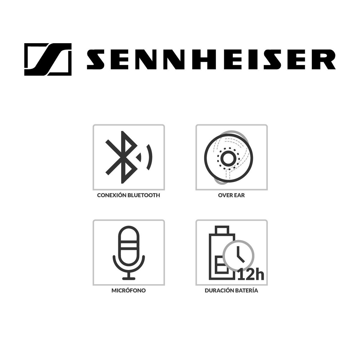 SENNHEISER - Audífonos Bluetooth Sennheiser HD 4.40 BT