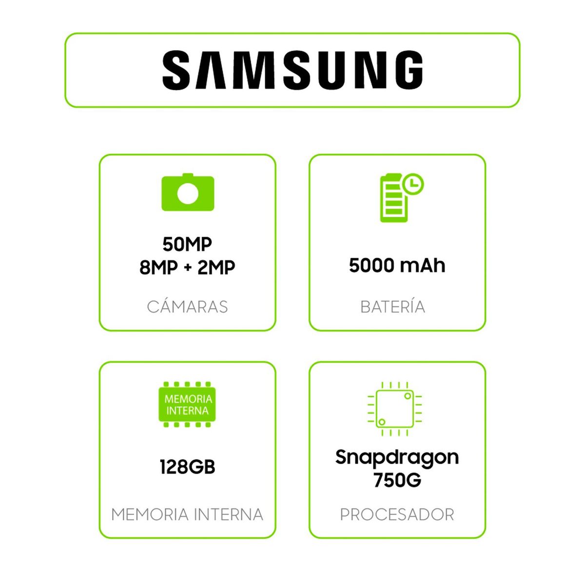 SAMSUNG - Celular Samsung Galaxy M23 5G 128GB
