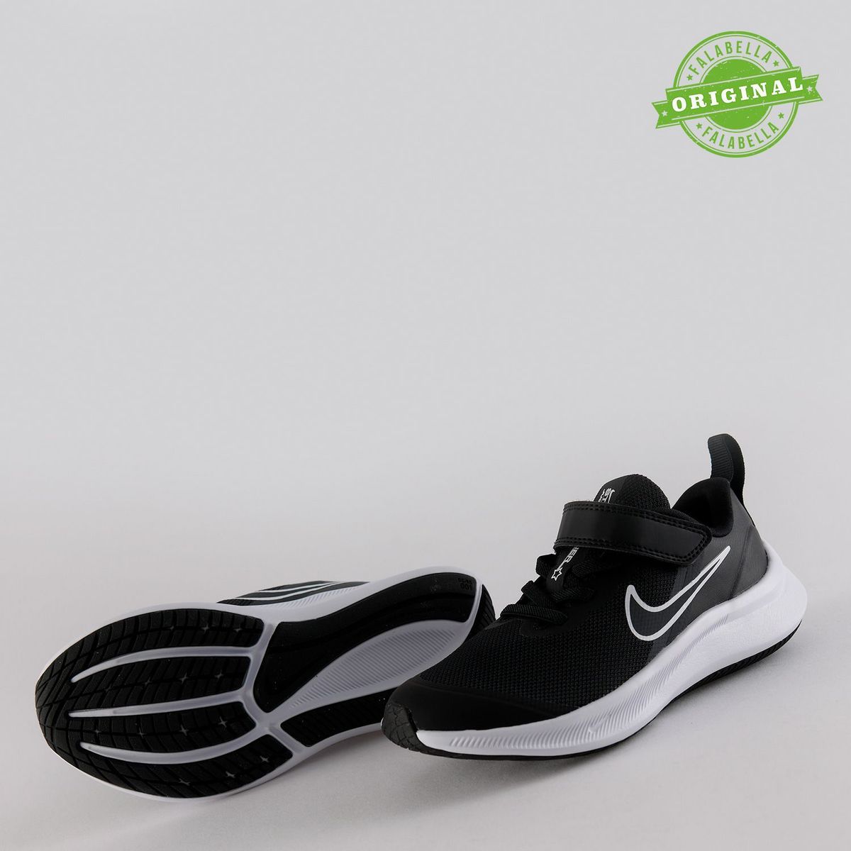 NIKE - Tenis Nike Star Runner 3 Niño Velcro