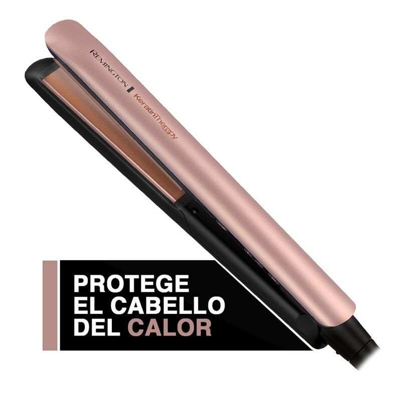 REMINGTON - Plancha de Cabello Remington Keratina de Argán