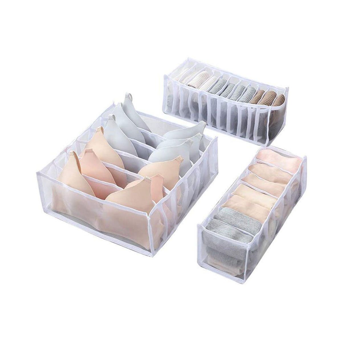 DANKI - Organizador Brasieres Ropa Interior Cajón Divisor