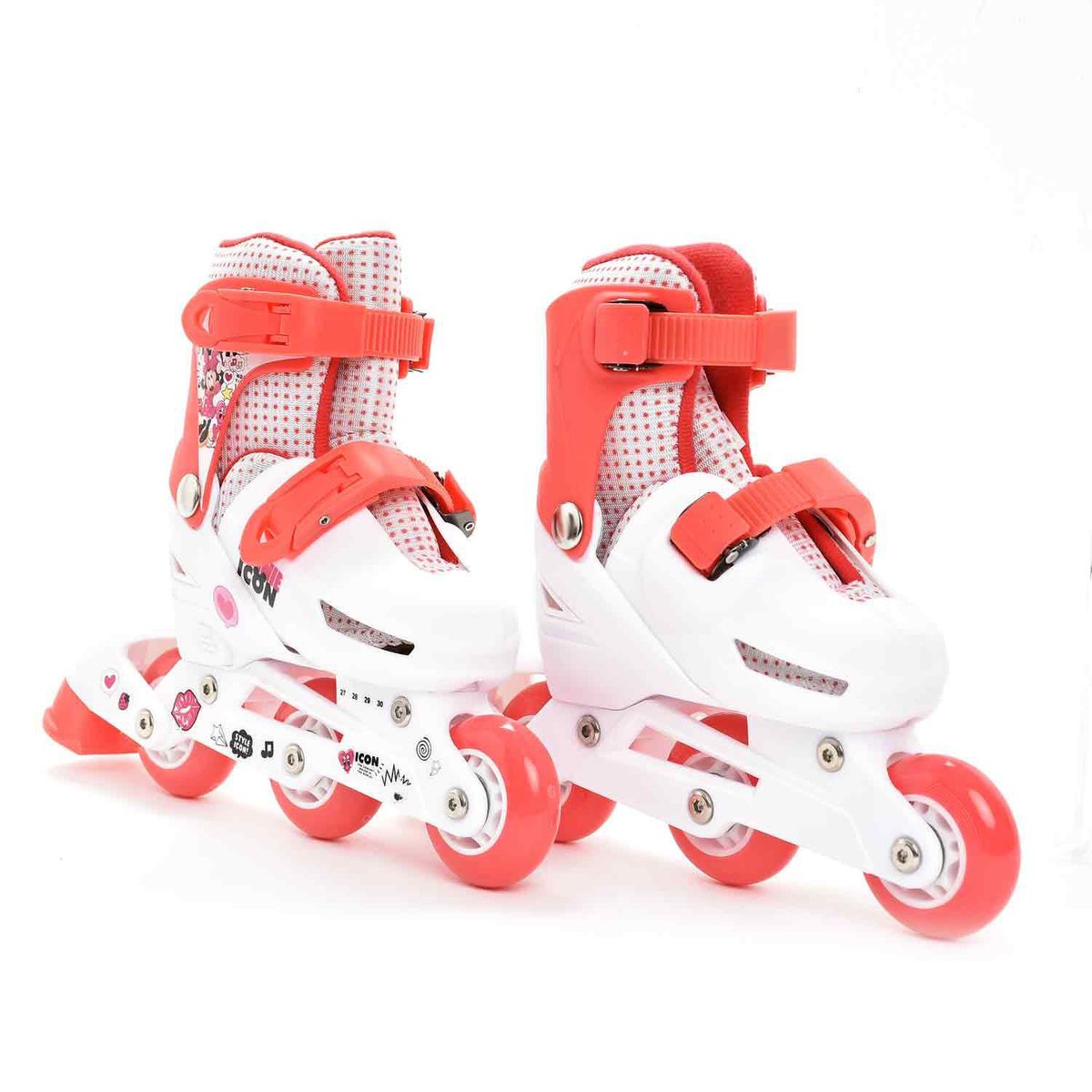 DISNEY - Patines 2 en 1 Minnie Talla Ajustable 27-30