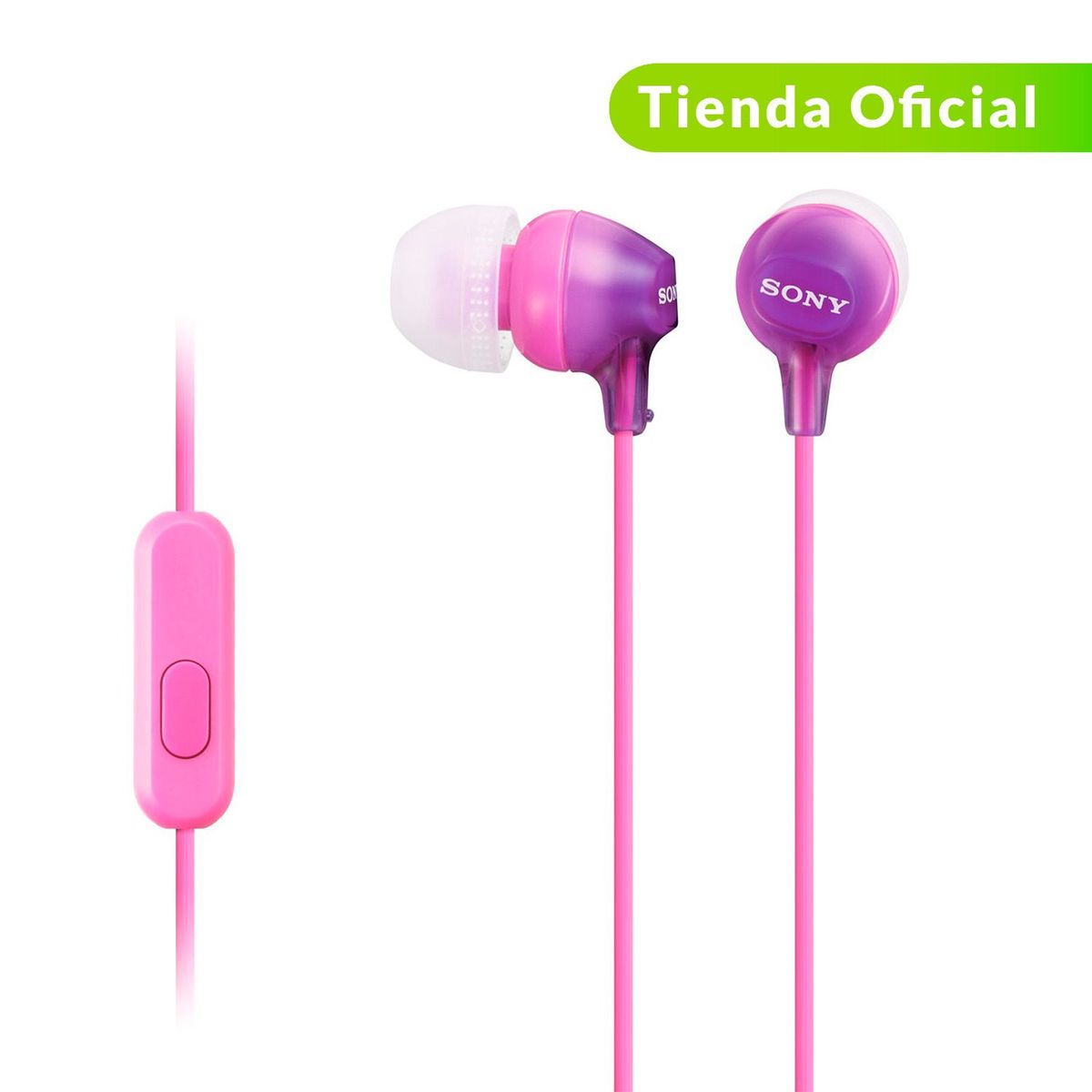SONY - Audífonos Manos Libres MDR-EX15AP Violeta