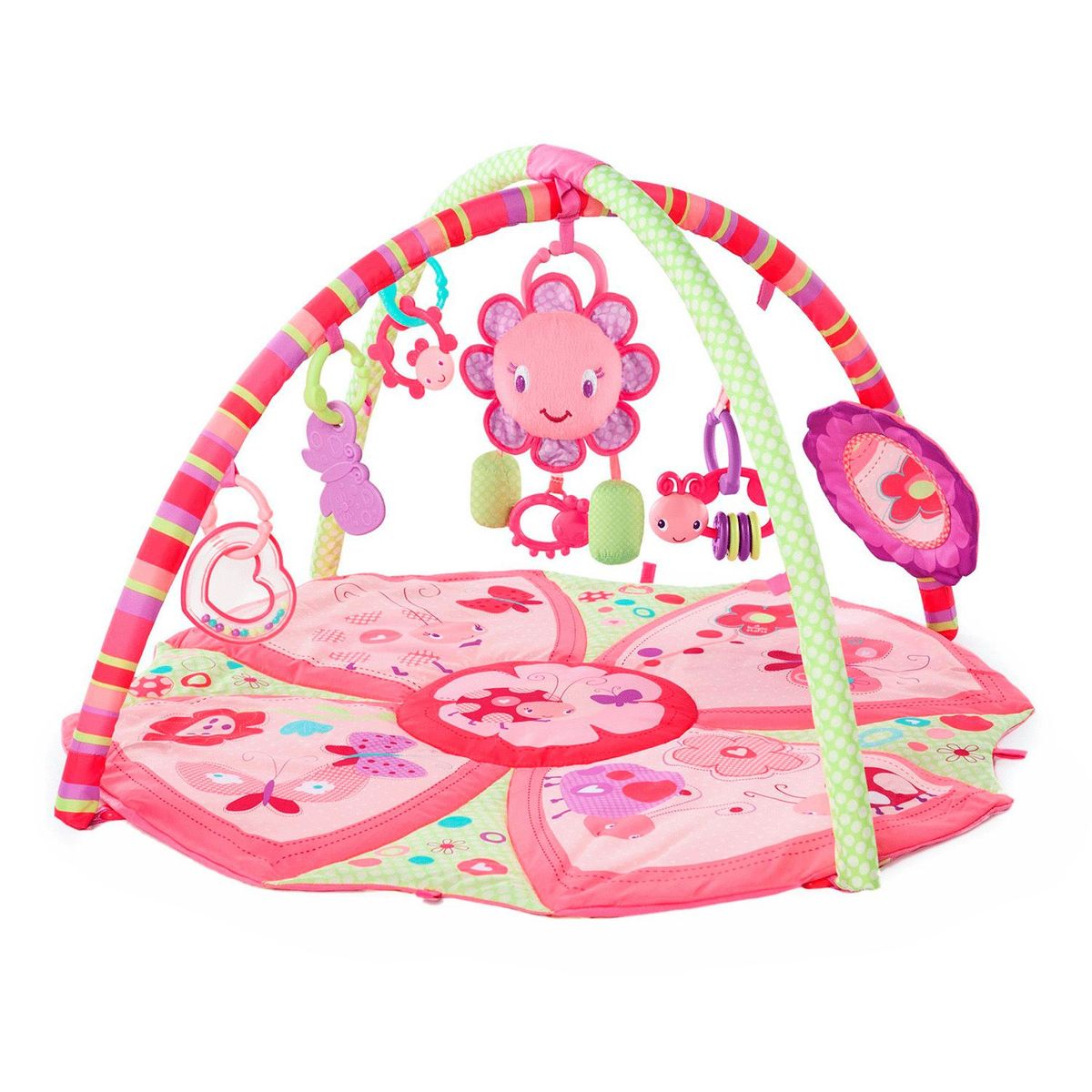 BRIGHT STARTS - Gimnasio rosado para niña