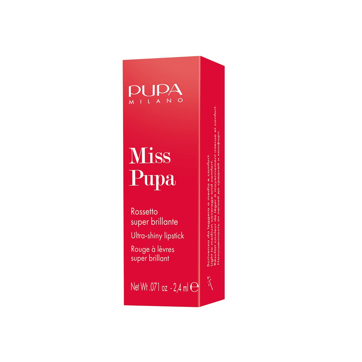 PUPA - Labial Lápiz Miss Ultra-Shiny Lispstick Cream Pupa 2,4 ml