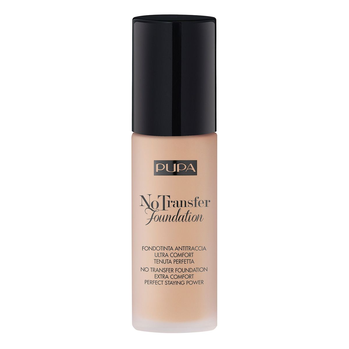 PUPA - Base Líquido No Transfer Foundation Extra Comfort - Perfect Staying Power Pupa Todo tipo de piel 30 ml