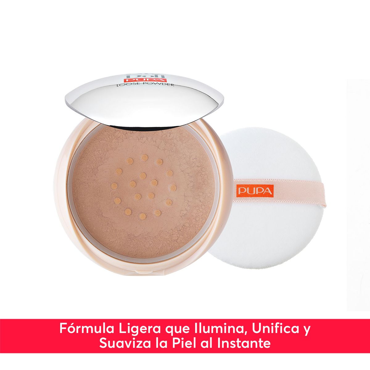 PUPA - Polvo Suelto PUPA Like a Doll Rosy Beige 9 g
