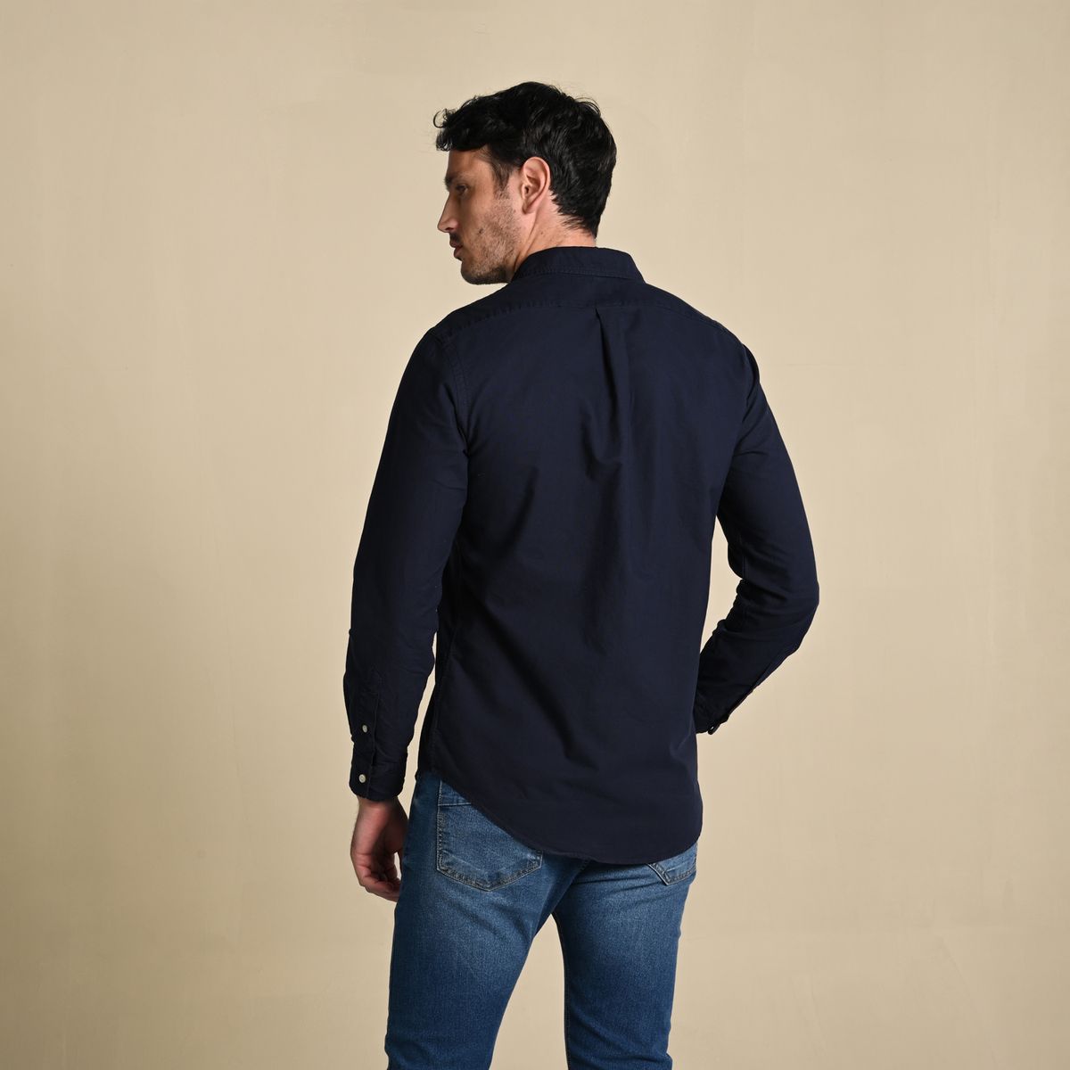 POLO RALPH LAUREN - Camisa Hombre Manga larga de Algodón Custom fit Polo Ralph Lauren