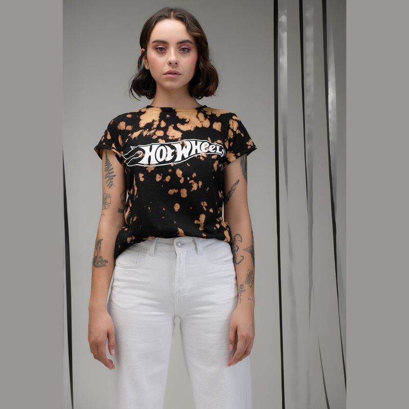 SYBILLA - Camiseta Mujer Manga corta Hot Wheels
