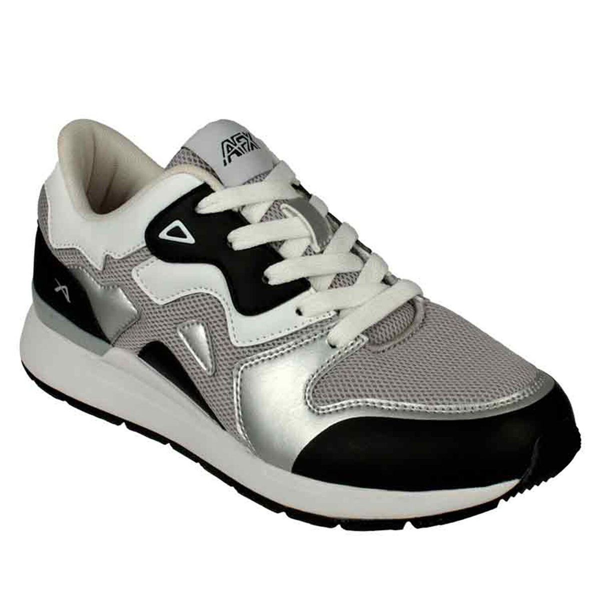 AEROFLEX - Tenis aeroflex mujer moda ma9239 blanco negro