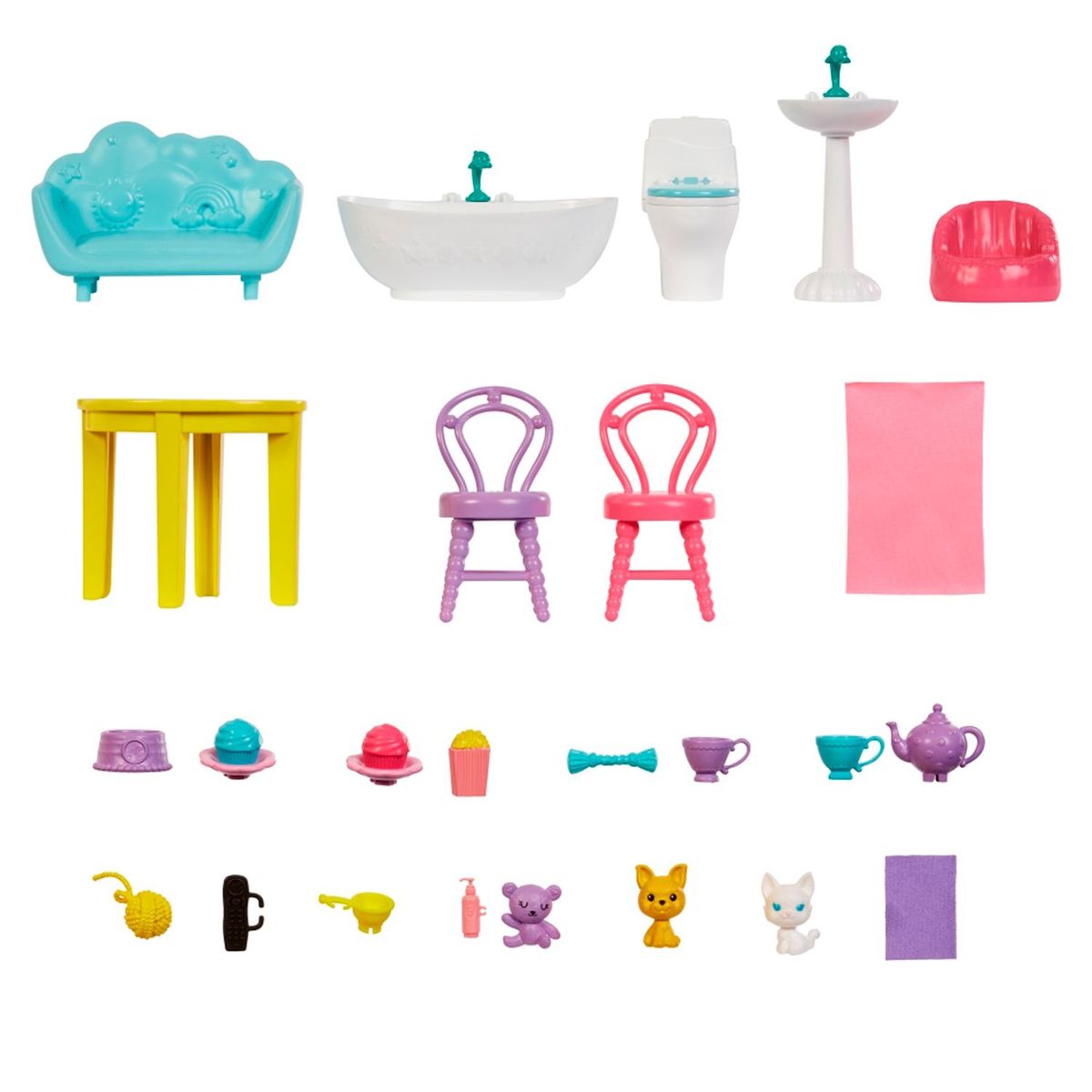 BARBIE - Casa de muñecas Barbie: Casa de Chelsea