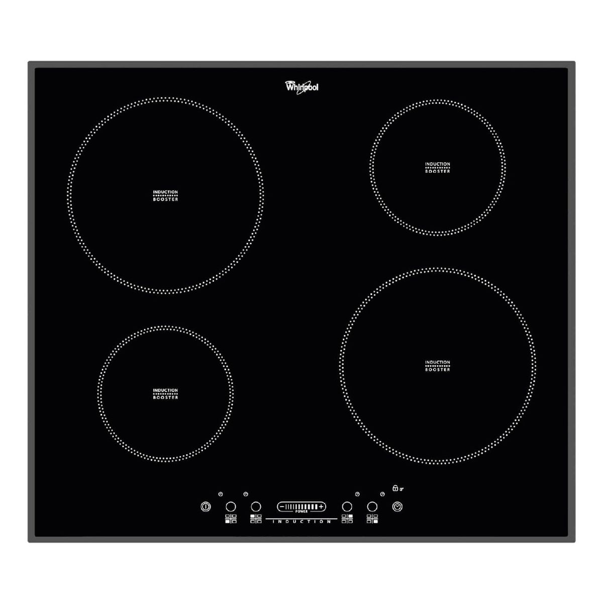 WHIRLPOOL - Cubierta Whirlpool Inducción 4 quemadores ACM806BA