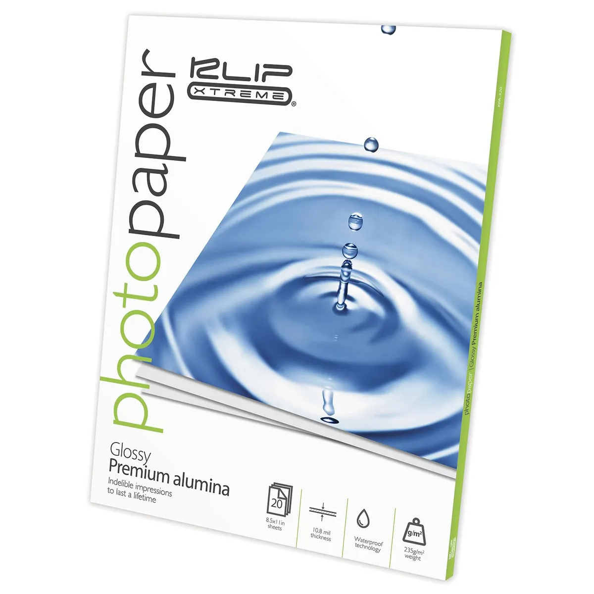 KLIP XTREME - Papel Fotográfico a Prueba de Agua Tamaño Carta