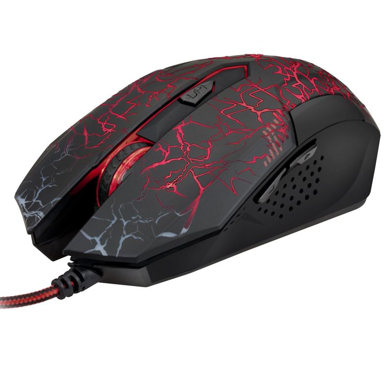 XTECH - Mouse Gamer Óptico Xtreme 6 Botones cable | conexión USB. Compatible Windows, OSX
