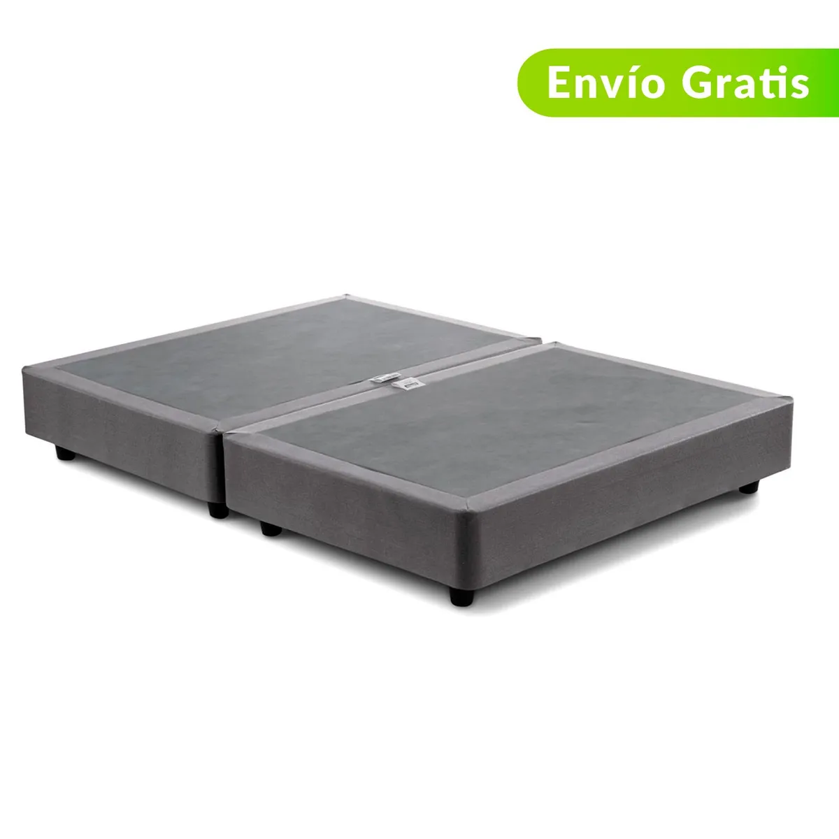 AMERICANA DE COLCHONES - Base Cama Dividida Tamaño King en Madera de Pino, 200 x 200 cm Americana de Colchones