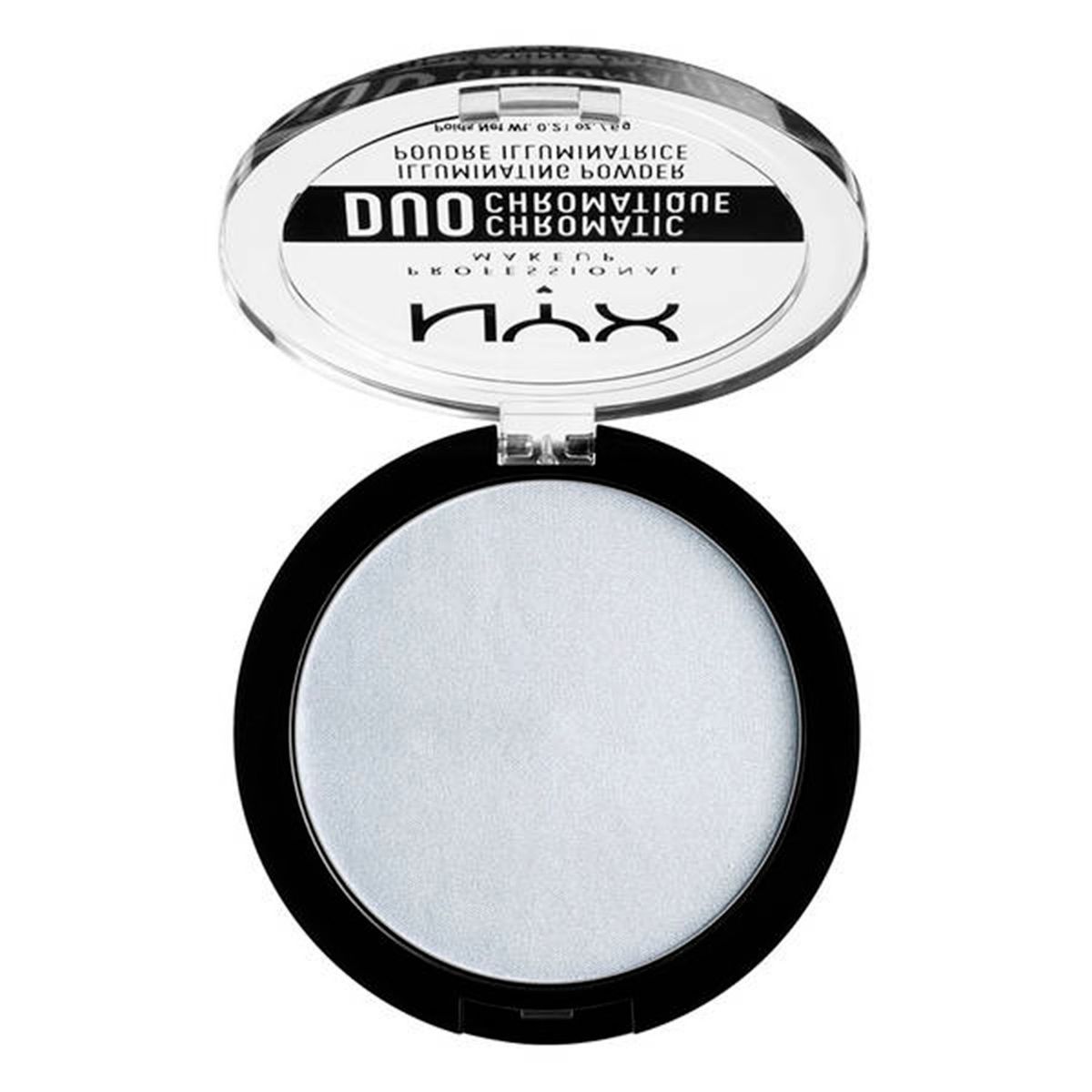 NYX PROFESSIONAL MAKEUP - Iluminador en Polvo Compacto Duo Chromatic 6 g