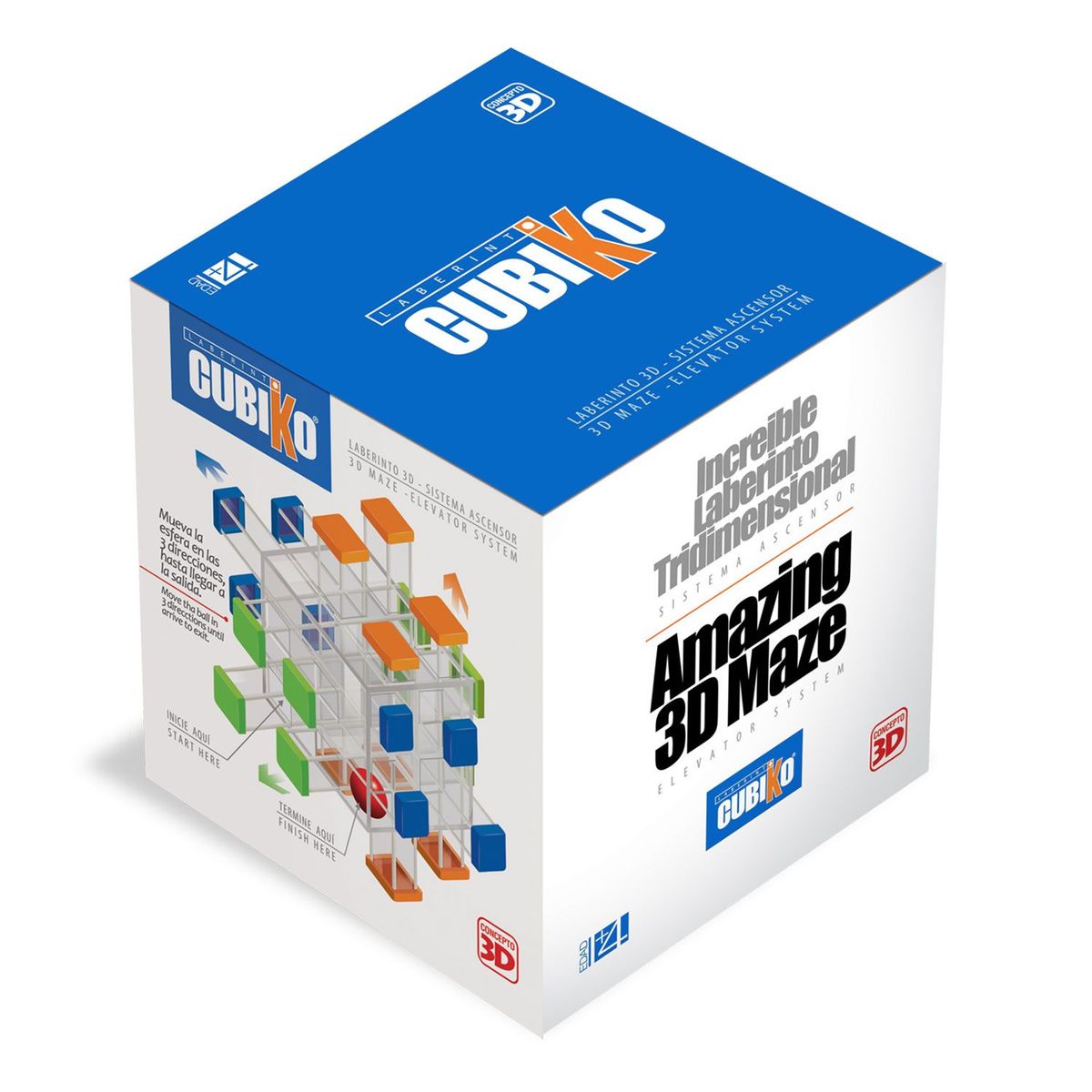 CONCEPTO 3D - Laberinto Cubiko
