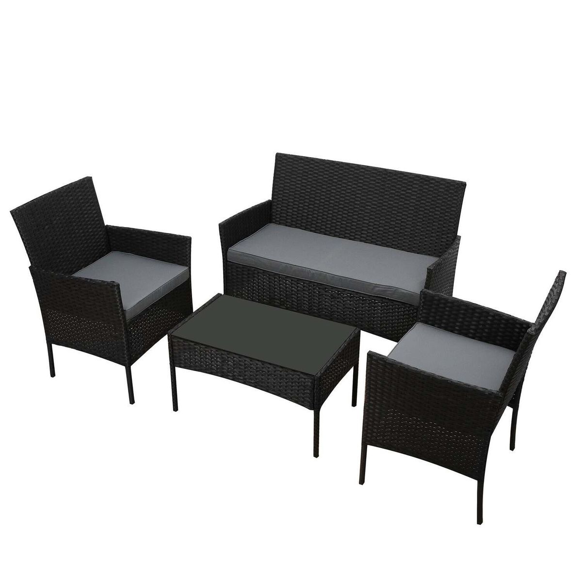 RTA DESIGN - Juego De Sala Exterior, Estructura En Acero Zafiro