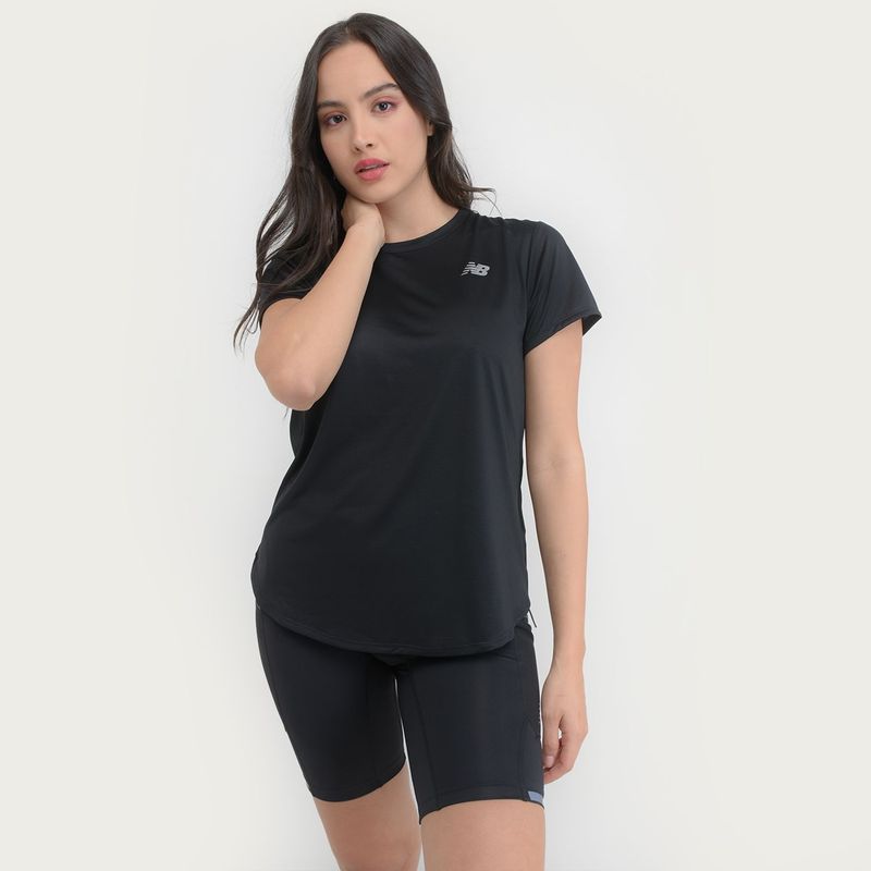 NEW BALANCE - Camiseta deportiva New Balance Mujer