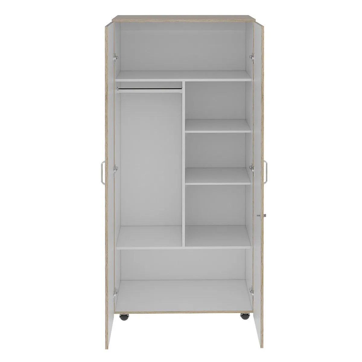 RTA MUEBLES - Closet Moderno en Madera 2 Puertas  183 x 80 x 49 cm RTA Design  - Mueble
